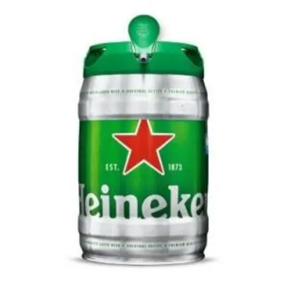 [1ª Compra] Cerveja Heineken Barril - 5 litros | R$57