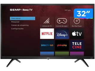 (MAGALUPAY) Smart TV 32” HDSemp R5500 VA  - Wi-Fi 3 HDMI 1 USB 