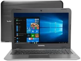 Notebook Compaq Dual Core 4GB 32GB SSD Tela 14” Windows 10 Presario CQ15