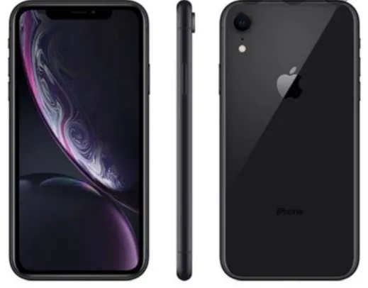 Iphone XR Apple 64GB Preto 6'1 12MP