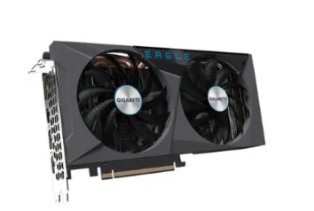 Placa de Vídeo Gigabyte NVIDIA GeForce RTX 3060 Ti Eagle OC 8G (rev.2.0), RGB, 8GB GDDR6, LHR, DLSS,