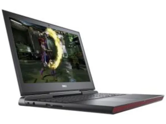 Notebook Gamer Dell Inspiron i15-7567-A20P Intel - Core i7 8GB 1TB LED 15,6” GeForce GTX 1050 Ti 4GB