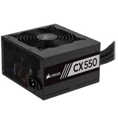 Fonte Corsair 550W 80 Plus Bronze CX550 R$420