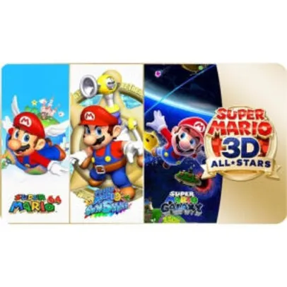 [AME R$239] Gift Card Digital Super Mario 3D All-Stars para Nintendo Switch R$299