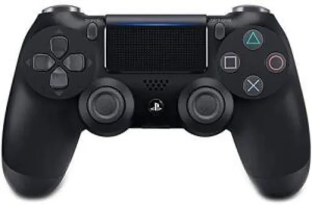 Controle Dualshock 4 - PlayStation 4 - Preto R$160