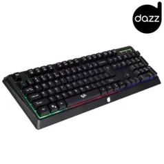 [Mega Mamute] Teclado Gamer Dazz / Rapid Fire Anti-Ghosting / Iluminado - R$59,00