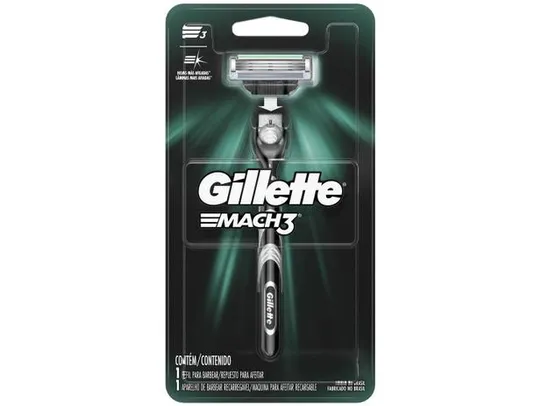 Aparelho de Barbear - Gillette Mach3 -