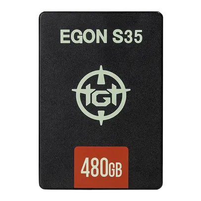 SSD TGT Egon S35, 480GB, Sata III 6GB/s, Leitura 500 MB/s, Gravacao 450 MB/s, TGT-EGS35-480