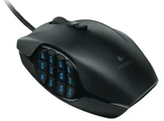 Mouse Logitech Mmo Gaming G600 por R$225