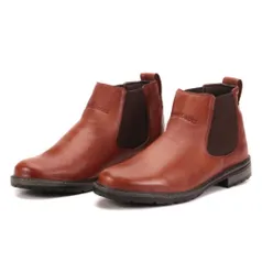 [APP] Bota Chelsea em Couro Whisky Masculina Trooper Boots