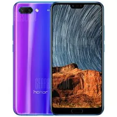 HUAWEI Honor 10 4GB RAM 128GB ROM 20.0MP + 16.0MP - R$1495