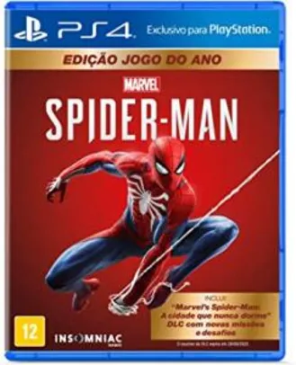 [PS4] Marvel's Spider-Man - Edição Jogo do Ano | R$100