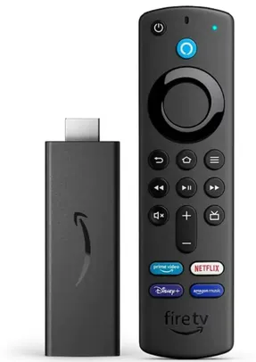 [REEMBALADO] Fire Tv Stick Amazon Com Alexa E Controle Remoto Full Hd 