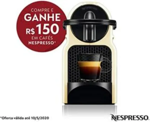Nespresso Inissia - Compre e ganhe R$ 150 em cafés