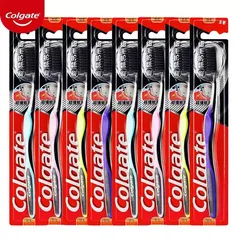 Colgate Escova de dentes Adulto 8 PCS Cerdas Finas 