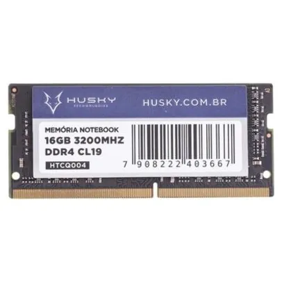 Memória Notebook Husky Technologies, 16GB, 3200MHz, DDR4, CL19