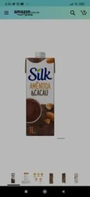 Bebida Vegetal Amendôa e Cacau Silk 1L | R$10