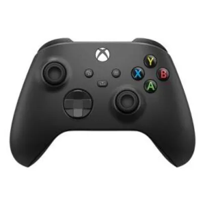Controle Microsoft Xbox, Sem Fio, Preto - QAT-00007 | R$ 380