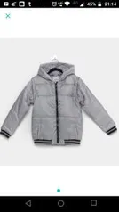 Jaqueta Puffer Infantil Milon Masculina - Mescla - R$35