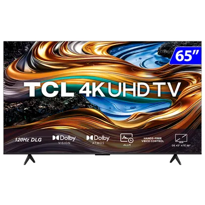 Smart TV TCL LED 65” 4K Wi-Fi HDR 10+ UHD Google TV 65P755