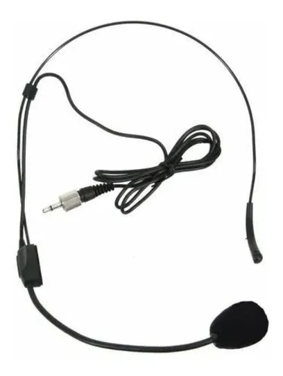 Microfone Cabeça Headset Ksr Rosca Interna P2 Tipo Lyco Ht9 - Pro