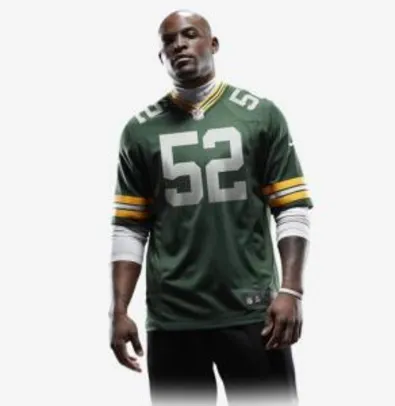 Camisa Futebol Americano Nike Green Bay Packers - M e GG | R$150