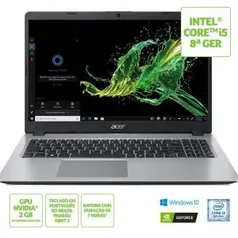 Notebook Acer Aspire 5 A515-52G-56UJ Intel® Core™ i5-8265U 8ª geração RAM de 8GB