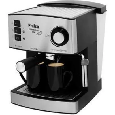 Cafeteira Expresso Philco Coffee Express - Inox - 15 Bar - R$270