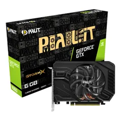 Placa de Vídeo Palit NVIDIA GeForce GTX 1660 StormX, 6GB, GDDR5, 192bits, NE51660018J9-165F