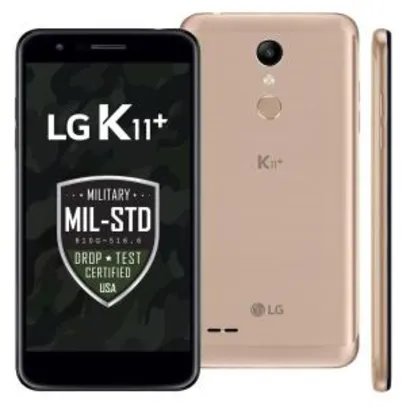 Smartphone LG K11+ Dourado 32GB | R$644