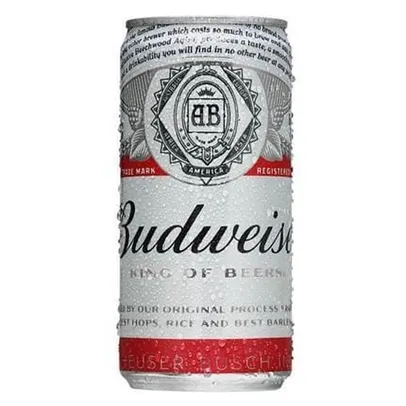 [AME R$1,98] Cerveja Budweiser Lager Lata 269 Ml