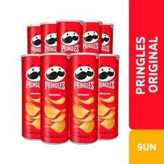 Combo Batata Pringles - Com 9 Unidades - Diversos Sabores