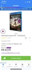 Darksiders III para PS4 - THQ Nordic - R$70