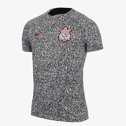 [App] Camiseta Nike Corinthians Pré-Jogo 2024 Academy Pro Masculina