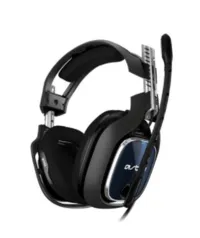 Headset ASTRO Gaming A40 TR para PS5, PS4, Xbox Series, Xbox One, PC e Mac - Preto/Azul - 939-001788