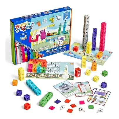 Conjunto De Atividades Hand2mind Numberblocks Mathlink Cubes