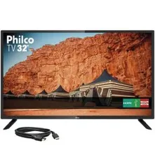 Tv 32" Philco PTV32F10D HD, HDMI, Ethernet + Cabo HDMI | R$900