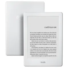 Kindle (Branco) com tela sensível ao toque e Wi-Fi , 8a. Geração - R$219,00