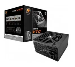 Fonte Cougar VTC500 500W, 80 Plus White, PFC Ativo