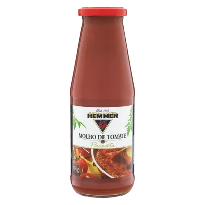 Molho de Tomate Passata Hemmer Vidro 680g