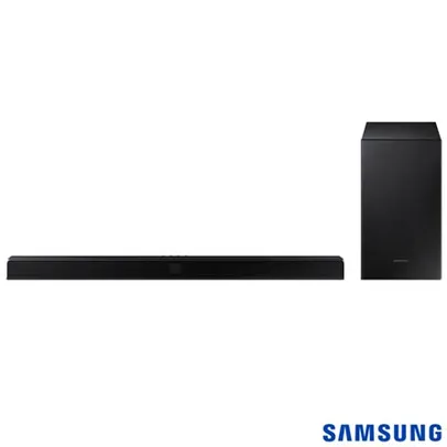 [1x cartão] Soundbar Samsung com 2.1 Canais e 320W - HW-T555/ZD