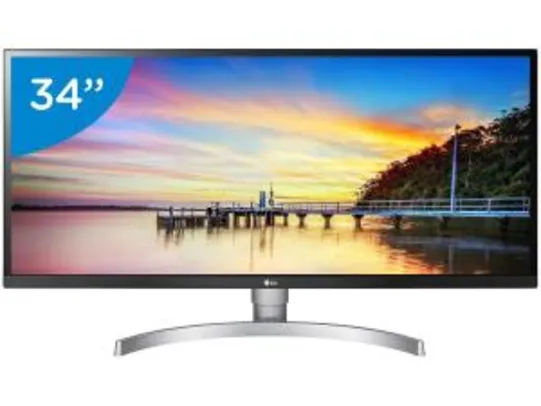 Monitor Ultrawide 34” LG LED IPS