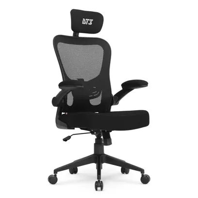 Foto do produto Cadeira Office DT3 Vita Headrest, Preto, 14228-7