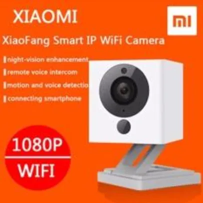 Xiaomi® Xiaofang Smart Câmera IP Full-HD Wifi por R$59