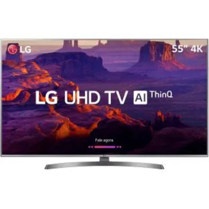 Smart TV LED LG 55" 55UK6530 Ultra HD 4k [cupom 10%]
