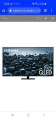 [APP+AME] TV SAMSUNG Q80t POR R$4599 + R$ 459 CASHBACK (R$4160,00 em 1x)