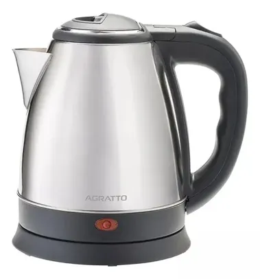 Chaleira Elétrica Agratto 1,8L Ce - 01 Pratic Inox 127V ou 220V