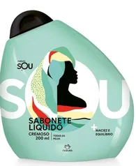 Sabonete Líquido Cremoso SOU 200 ml