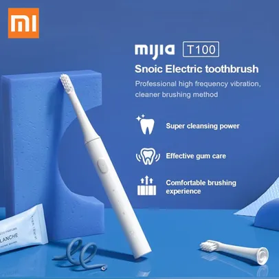 Escova de dente Elétrica Xiaomi Mijia T100 Sonic | R$51