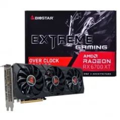 Placa de Vídeo Biostar AMD Radeon RX 6700 XT OC, 12GB, GDDR6, FSR, Ray Tracing, VA67S6TML9